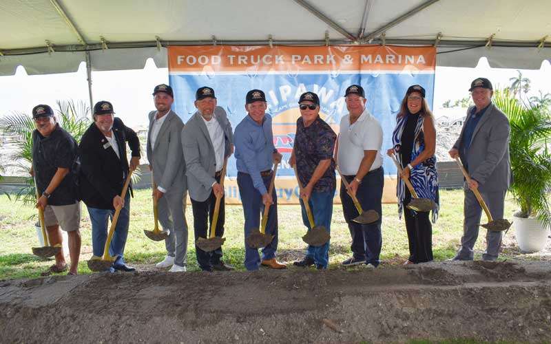 slipaway marina groundbreaking event