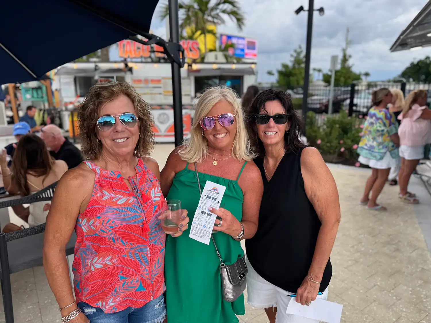 3 women enjoying their time at Slipaway Cape Coral
