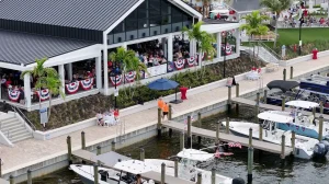 Aerial view of Slipaway cape coral